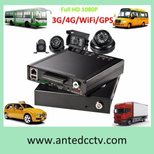 4/8CH Bus Surveillance Camera Systems with WiFi GPS 3G/4G