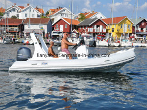 Liya 19FT Rib Boat Motor Inflatable Boat for Sale